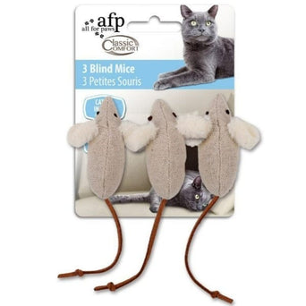 All For Paws AFP Classic Comfort 3 Blind Mice Cat Toys