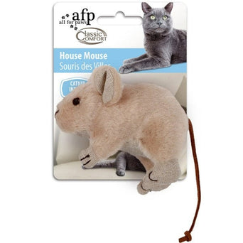 All For Paws AFP Classic Comfort House Mouse Cat Toy