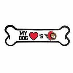 All Star Dogs Ottawa Senators All Star NHL Magnet; available in 2 styles