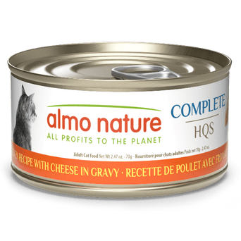 Almo Nature Almo Nature Complete HQS | Chicken with Cheese in Gravy Canned Cat Food