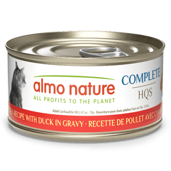 Almo Nature Almo Nature Complete HQS | Chicken with Duck in Gravy Canned Cat Food