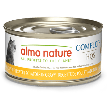 Almo Nature Almo Nature Complete HQS | Chicken with Sweet Potatoes in Gravy Canned Cat Food