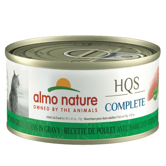 Almo Nature Almo Nature HQS Complete Chicken with Green Beans in Gravy Canned Cat Food
