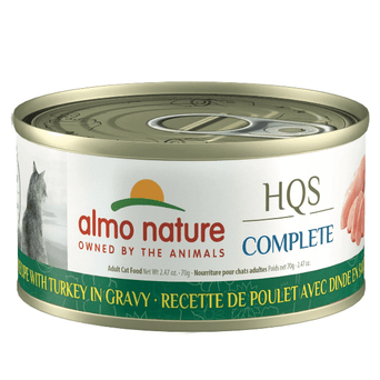 Almo Nature Almo Nature HQS Complete Chicken with Turkey in Gravy Canned Cat Food