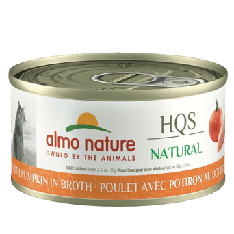 Almo Nature Almo Nature HQS Natural Chicken with Pumpkin in Broth Canned Cat Food