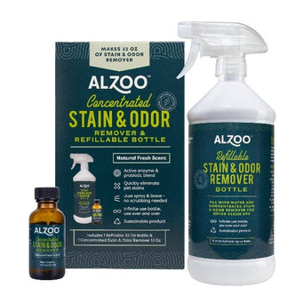 ALZOO ALZOO Concentrated Enzyme-Based Stain & Odor Remover Kit