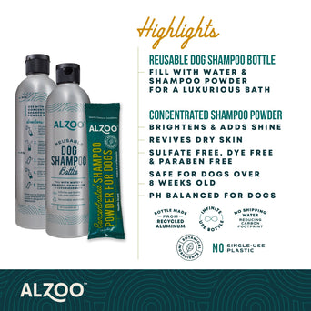 ALZOO ALZOO Reusable Shampoo Bottle *EMPTY BOTTLE*