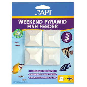 API API Weekend Pyramid Fish Feeder Block