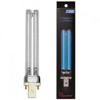 Aquatop Aquatop Replacement UV Bulb with Square Base 2 Pin; available in 2 sizes