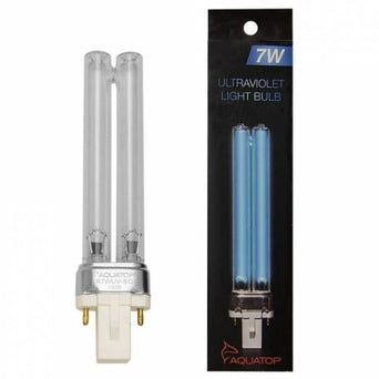 Aquatop Aquatop Replacement UV Bulb with Square Base 2 Pin; available in 2 sizes