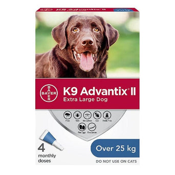 K9 Advantix II topical flea and tick treatment for extra large dogs