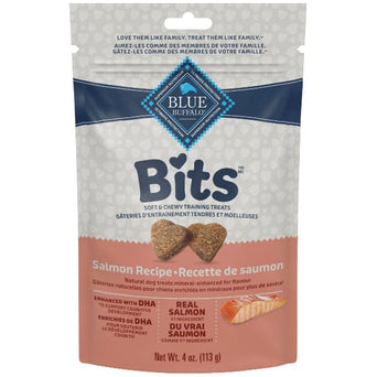 Blue Buffalo Co. BLUE Bits Soft-Moist Training Treats; Salmon Recipe, 4 oz