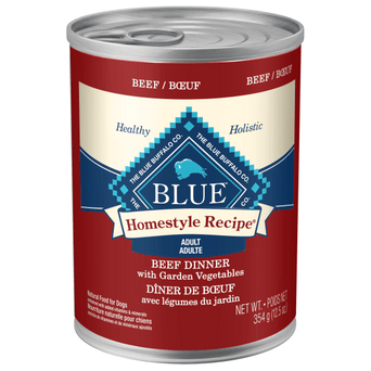 Blue Buffalo Co. BLUE Homestyle Recipe Beef Dinner Canned Dog Food