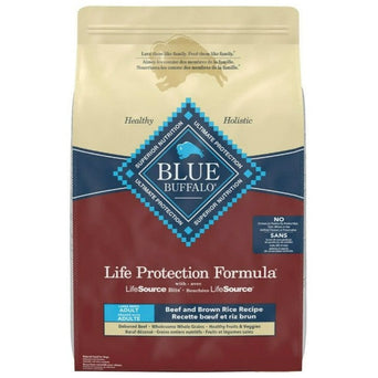 Blue Buffalo Co. BLUE Life Protection Formula Large Breed Beef & Brown Rice Recipe Dry Dog Food, 26lb