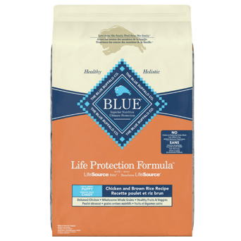 Blue Buffalo Co. BLUE Life Protection Formula Large Breed Chicken & Brown Rice Recipe Dry Puppy Food, 26lb