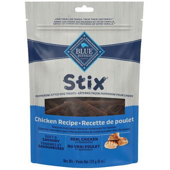 Blue Buffalo Co. BLUE Stix Pepperoni Style Dog Treats; Chicken Recipe