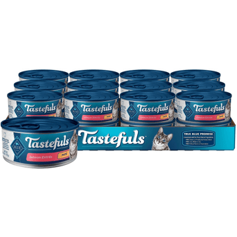 Blue Buffalo Co. BLUE Tastefuls Salmon Entree Pate Canned Cat Food