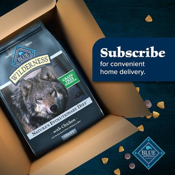 Blue Buffalo Co. BLUE Wilderness Grain Free Chicken Recipe Dry Dog Food, 24lb