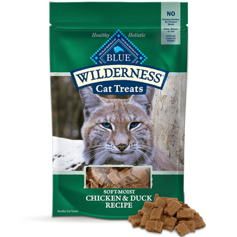 Blue Buffalo Co. BLUE Wilderness Soft-Moist Cat Treats; Chicken & Duck
