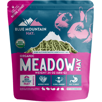 Blue Mountain Hay Blue Mountain Hay High-Altitude Organic Meadow Hay, 15oz