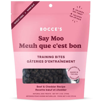 Bocce's Bocce's Say Moo Training Bites Dog Treats
