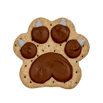 Bosco and Roxy's Bosco and Roxy's Summer BBQ Natural Bear Paw Dog Cookie