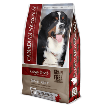 Canadian Naturals Canadian Naturals Grain Free Large Breed Red Meat Recipe Dry Dog Food, 28lb