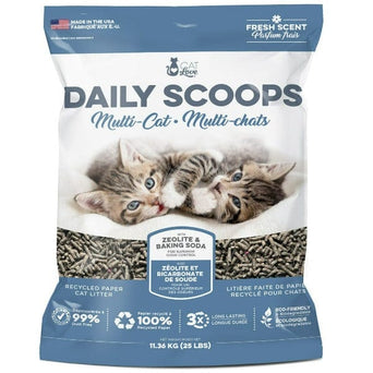 Cat Love Cat Love MultiCat Scented Daily Scoops Recycled Paper Cat Litter