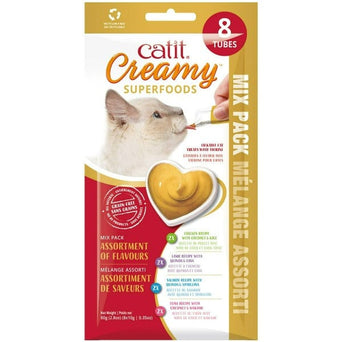 Catit Catit Creamy Superfood Assorted Multipack Cat Treat