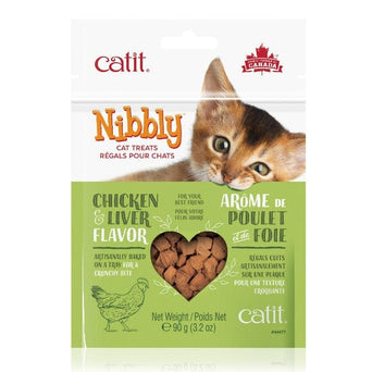 Catit Catit Nibbly Chicken & Liver Flavour Cat Treats