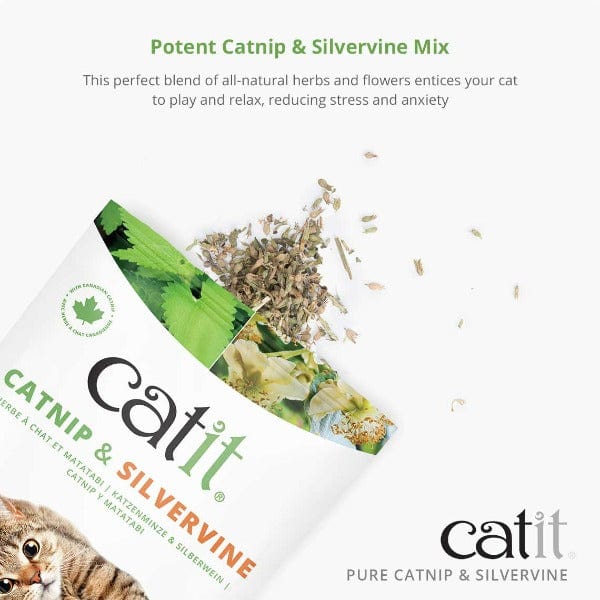 Catit Pure Catnip & Silvervine Mix Petland Canada