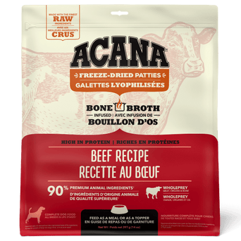 Champion Petfoods ACANA Beef Recipe Freeze Dried Dog Food