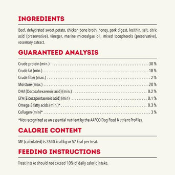 Champion Petfoods ACANA Chewy Strips, Beef Recipe