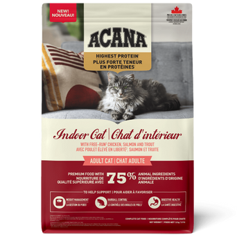 Champion Petfoods ACANA Highest Protein Indoor Cat Dry Cat Food, 1.8 kg
