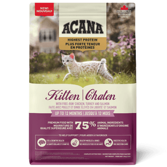 Champion Petfoods ACANA Highest Protein Recipe Dry Kitten Food, 1.8 kg