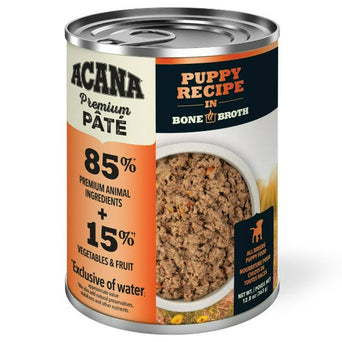 Champion Petfoods Acana Puppy Recipe in Bone Broth Canned Dog Food