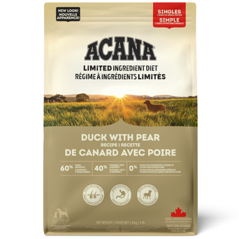 Champion Petfoods ACANA Singles Duck with Pear Recipe Dry Dog Food