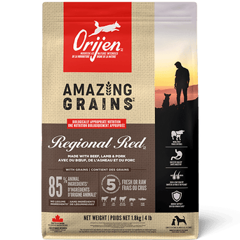 Champion Petfoods Orijen Amazing Grains Regional Red Dry Dog Food