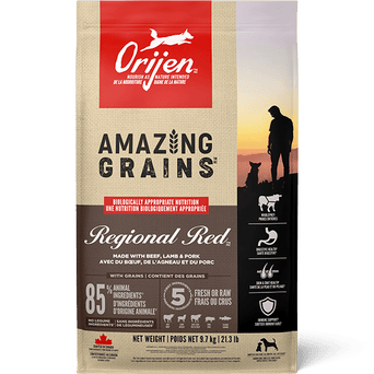 Champion Petfoods Orijen Amazing Grains Regional Red Dry Dog Food