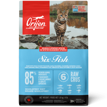 Champion Petfoods Orijen Six Fish Dry Cat Food