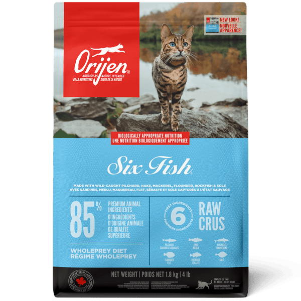Orijen Six Fish Cat Food – Petland Canada