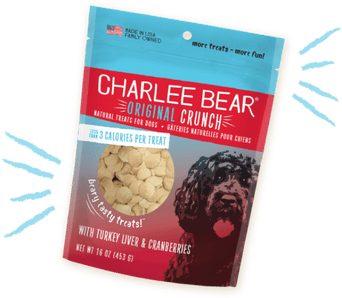 Charlee Bear Charlee Bear Original Crunch with Turkey, Liver & Cranberry Dog Treats