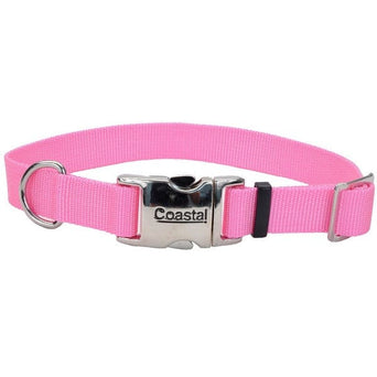 Coastal Pet Products Coastal Adjustable Nylon Collar with Metal Buckle