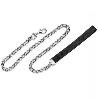 Coastal Pet Products Titan Chain Dog Leash with Nylon Handle