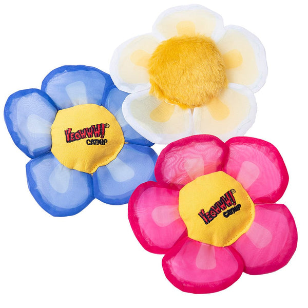 daisyです Yeowww! Daisy's Flower Tops Cat Toy – Petland Canada