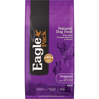Eagle Pack Eagle Pack Original Lamb Meal & Brown Rice Adult Dry Dog Food, 30lb