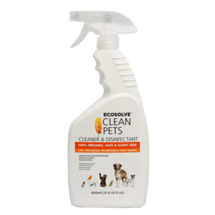 Dog clearance disinfectant spray