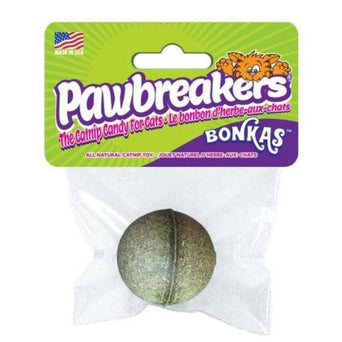 Edible Animal Treats, Inc. Pawbreakers! Bonkas Catnip Ball