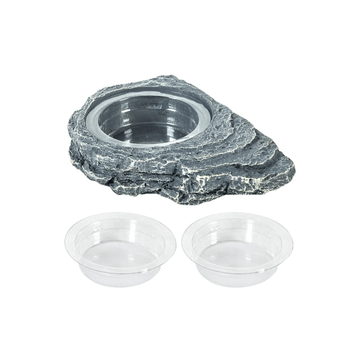 Exo Terra Reptizoo Reptile Magnetic Ledge Feeder