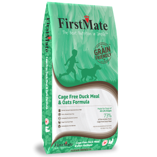 FirstMate Grain Friendly Cage Free Duck & Oats Dry Dog Food Petland Canada